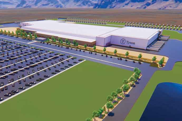 Tyson’s Eagle Mountain plant will be a meat-cutting and packaging operation.