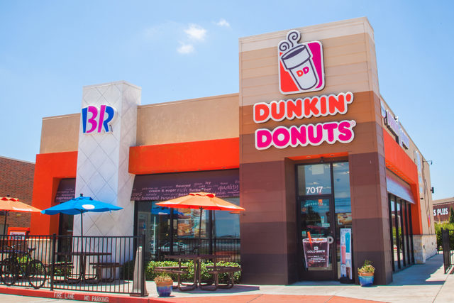 Dunkin store front
