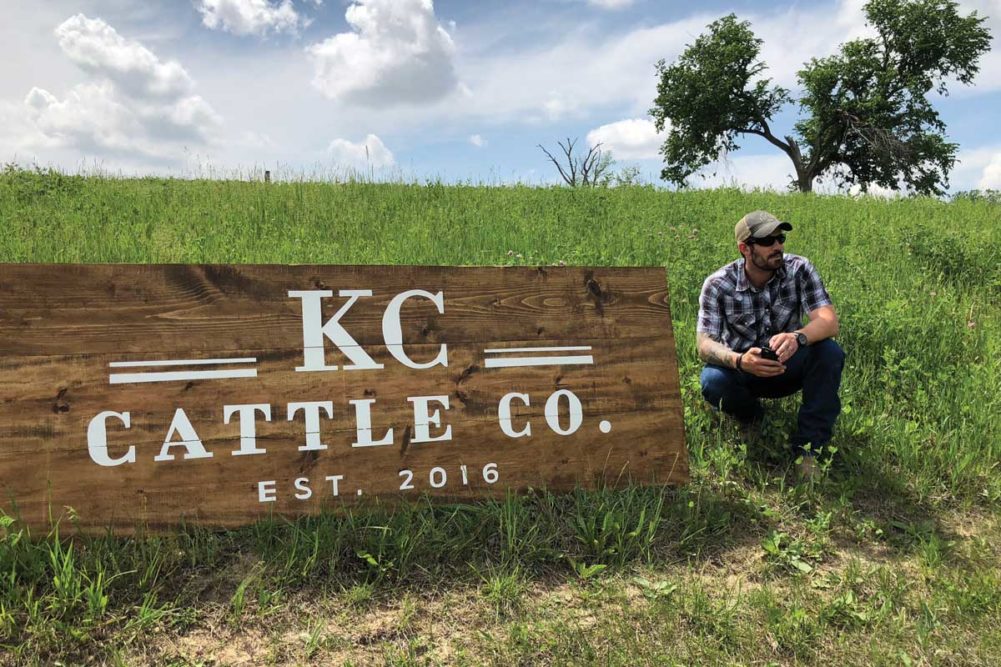 Patrick Montgomery, KC Cattle Co. in Weston, Missouri